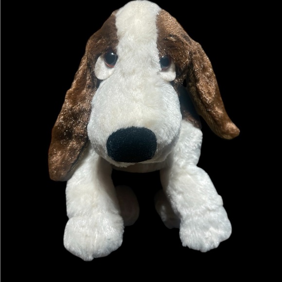 Golden Bear Co 9” Plush Sad Puppy Dogs Set Basset Hound Black Lab Stuffed Toy - Picture 4 of 13